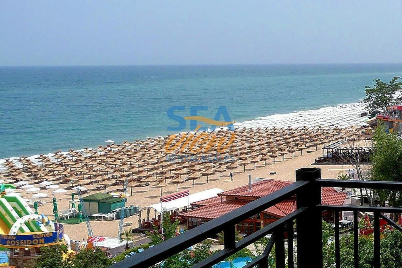 Sea View Rental Front Beach Golden Sands Luaran gambar