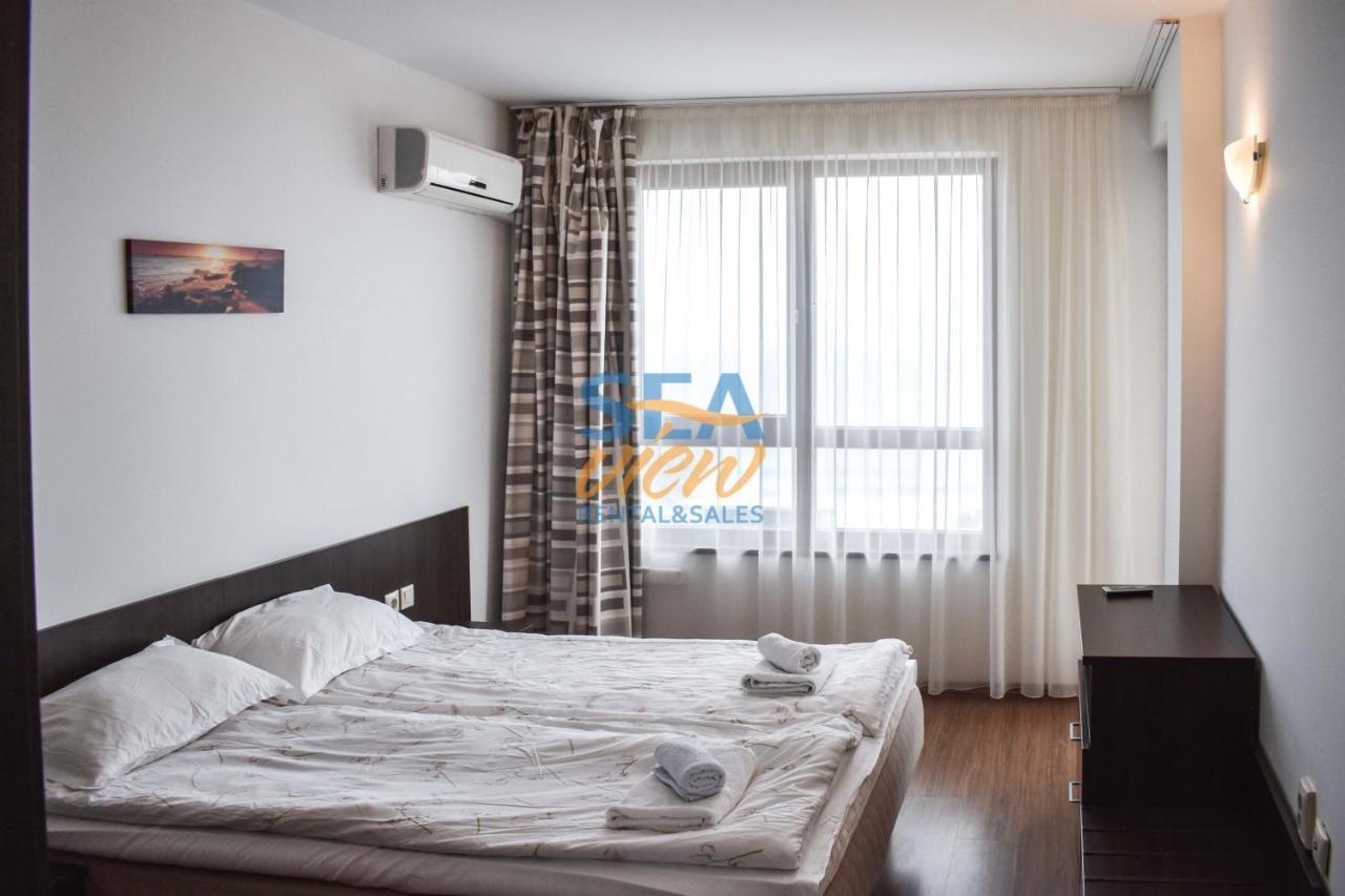 Sea View Rental Front Beach Golden Sands Luaran gambar
