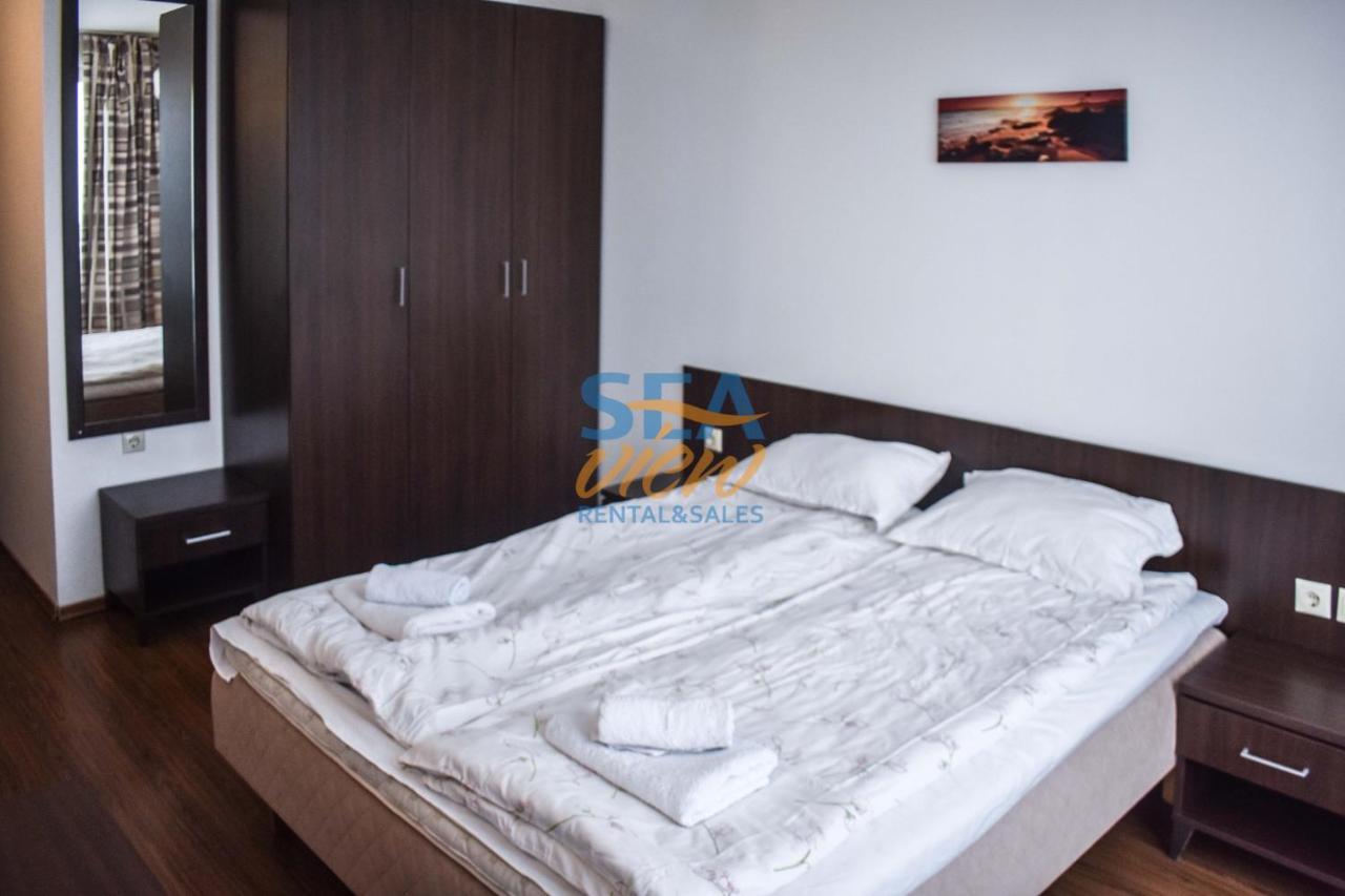 Sea View Rental Front Beach Golden Sands Luaran gambar
