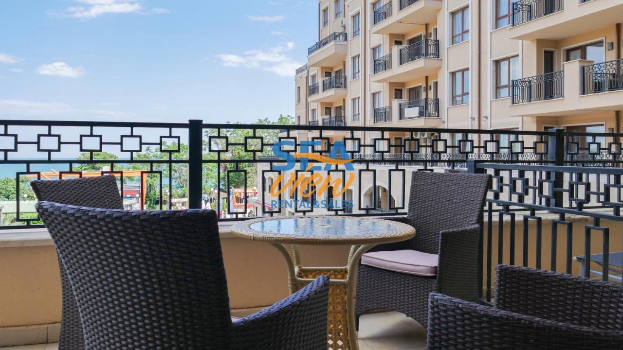 Sea View Rental Front Beach Golden Sands Luaran gambar