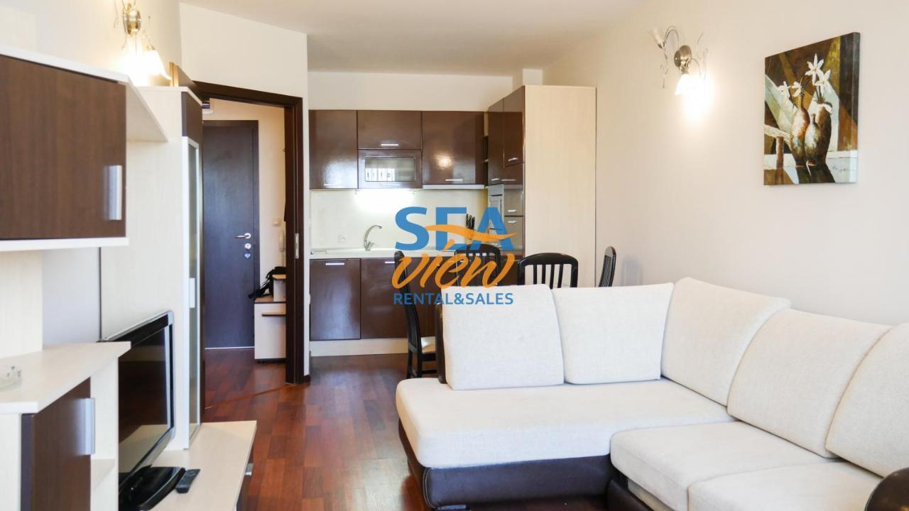 Sea View Rental Front Beach Golden Sands Luaran gambar