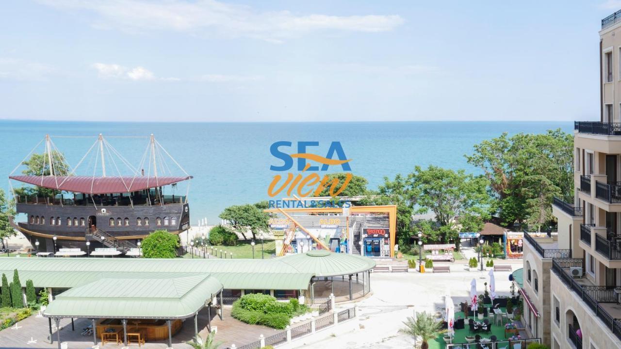 Sea View Rental Front Beach Golden Sands Luaran gambar