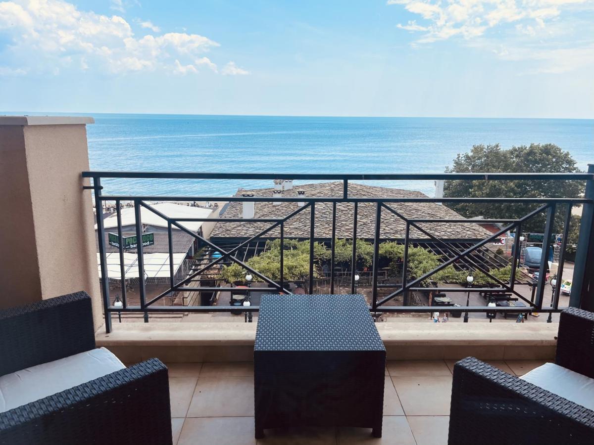 Sea View Rental Front Beach Golden Sands Luaran gambar