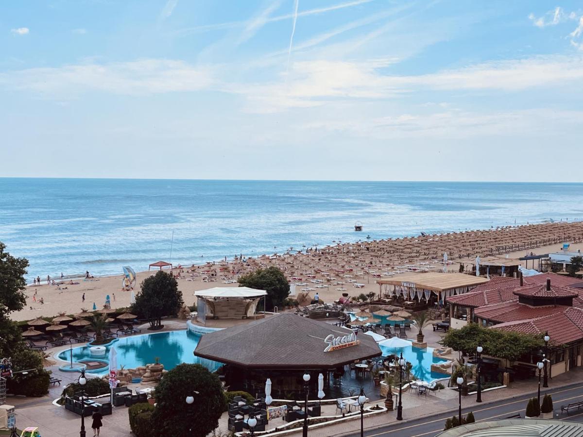 Sea View Rental Front Beach Golden Sands Luaran gambar