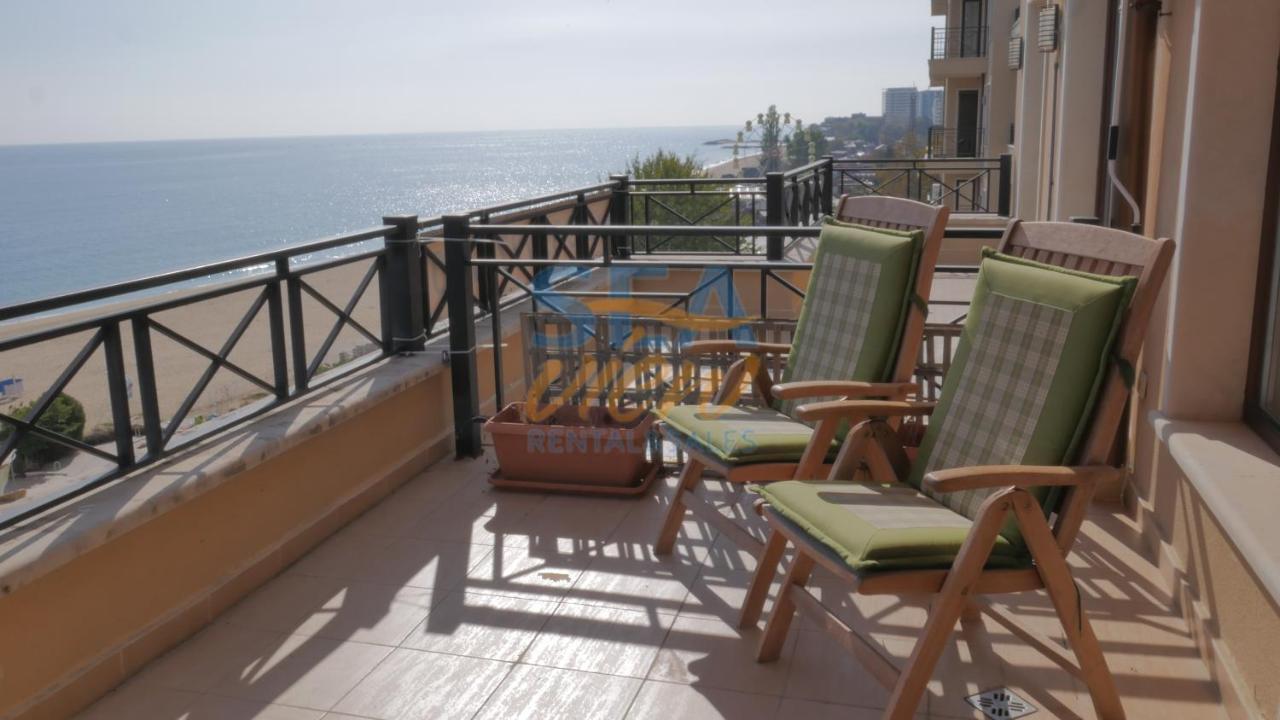 Sea View Rental Front Beach Golden Sands Luaran gambar
