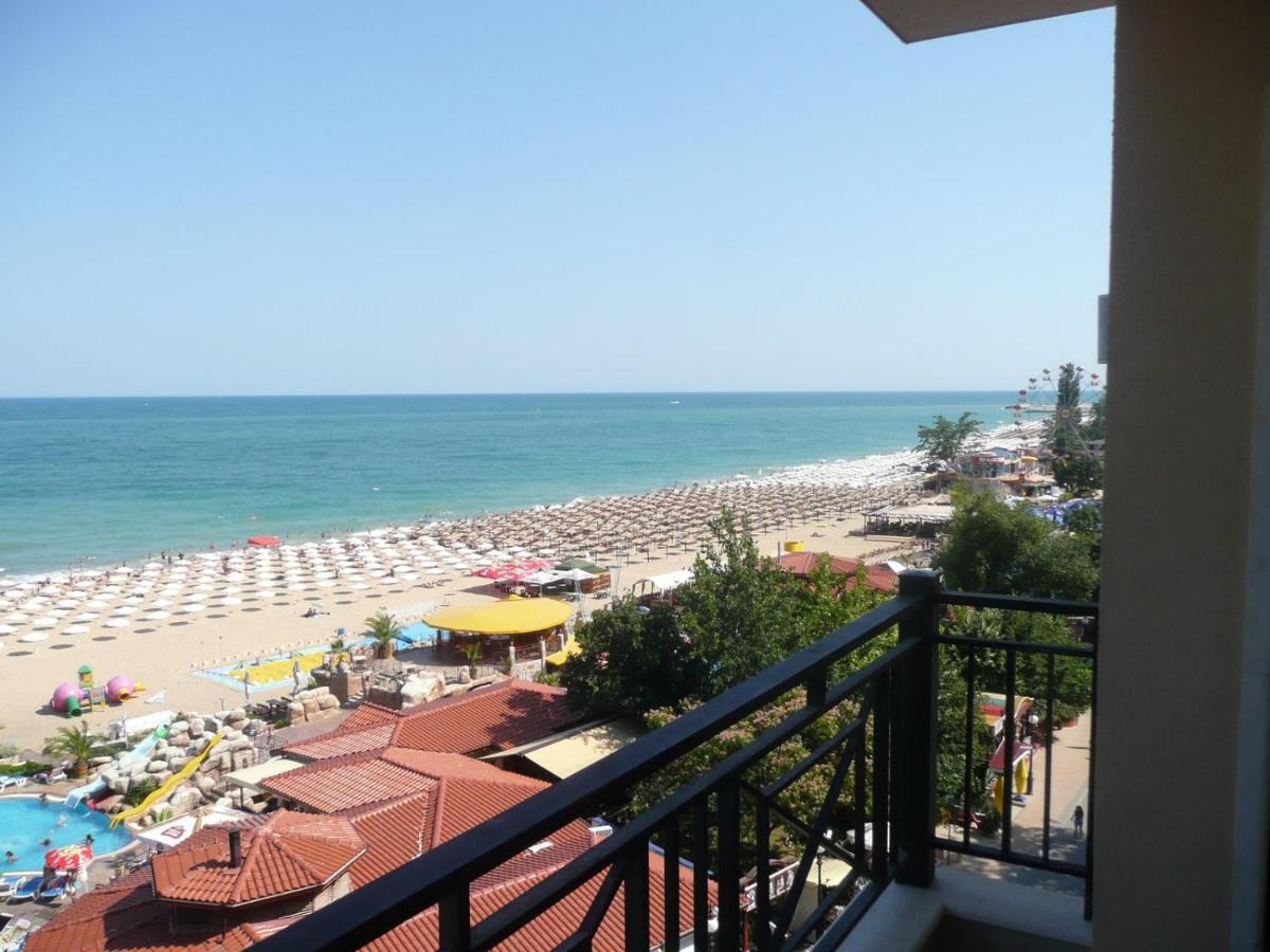 Sea View Rental Front Beach Golden Sands Luaran gambar